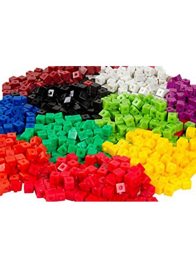 hand2mind hand2mind Centimeter Cubes, Math Linking Cubes, Plastic Cubes, Snap Blocks, Color Sorting, Connecting Cubes, Math Manipulatives, Counting Cubes for Kids Math, Math Cubes, Math Counters (Set of 1000) - Image 5