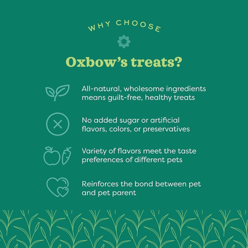 أوكسبو حلوى الفراولة من Oxbow Simple Rewards، 15 جرام - Image 3