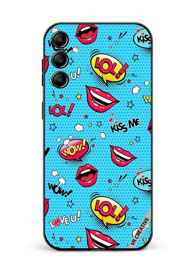 VR CREATIVE Protective Case Cover For Samsung Galaxy A54 Pop Art Design Multicolour - Image 1