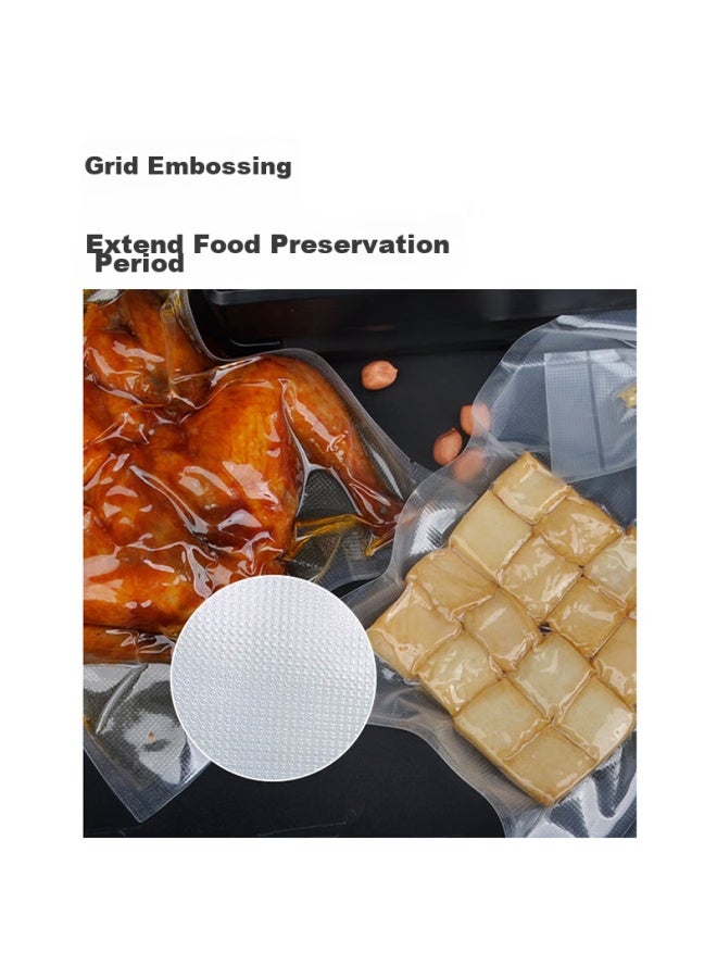 HOOYE Hooye Vacuum Packaging Bags, Food Bags, Plastic Sealing Bags, Ribbed Bags, 20*30cm, 50 Pieces/box, Hy11984  - Image 5