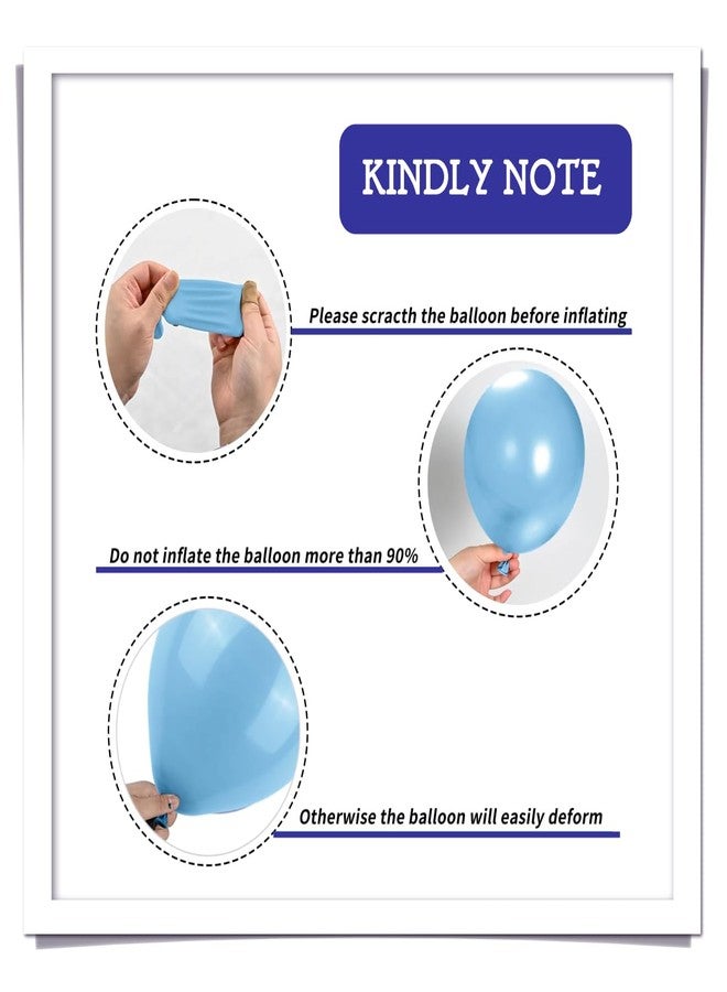 HK balloons Rubber 50Pcs 1St Birthday Decoration Items Pink & Purple Balloon For Kids Baby Girl First Birthday Party Decoration Item For Princes Birthday Party Decoration - Image 4