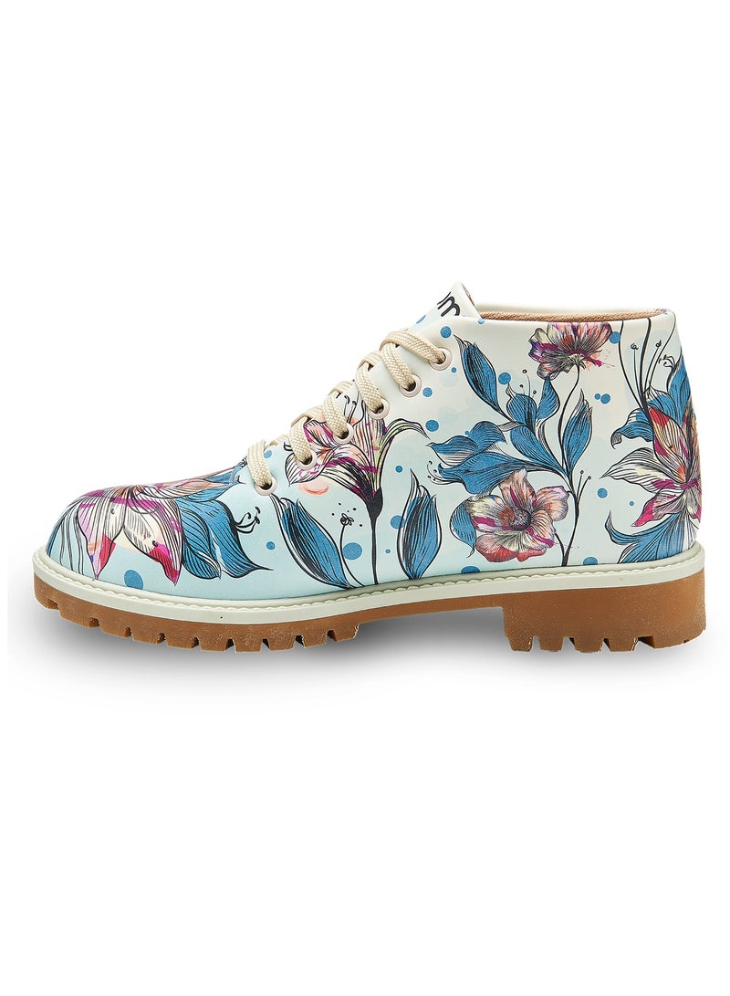 Mumka Multicolor Flowers Boots - Image 2