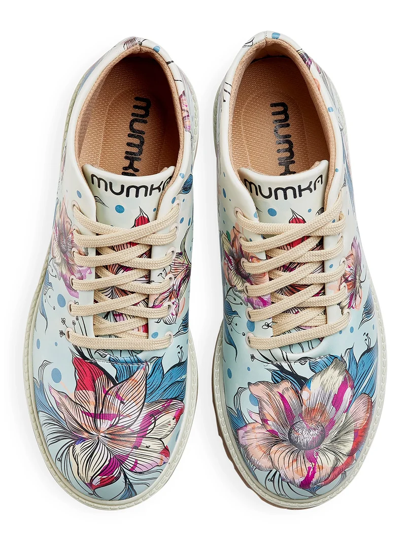 Mumka Multicolor Flowers Boots