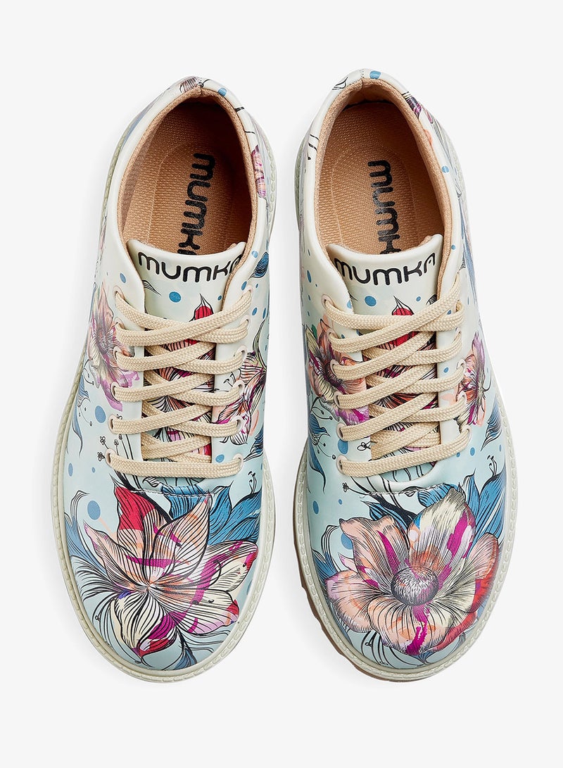 Mumka Multicolor Flowers Boots - Image 3