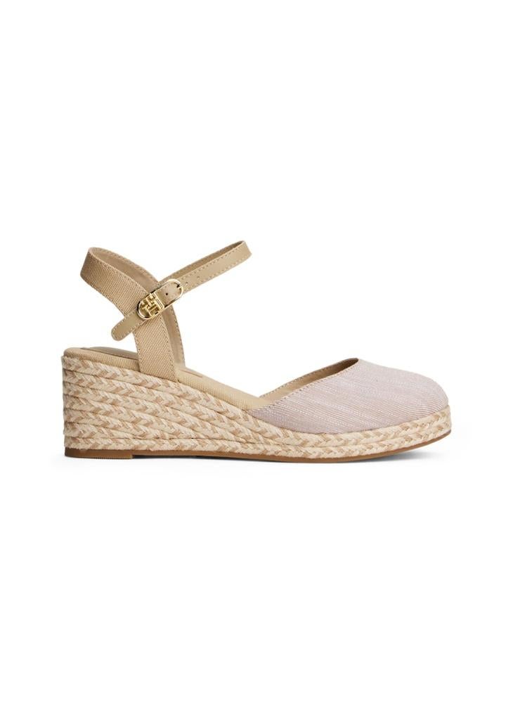TOMMY HILFIGER CHAMBRAY MID WEDGE ESPADRILLES  - Image 1