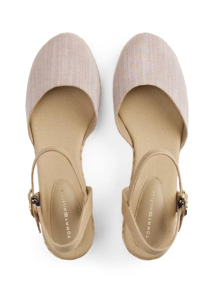 TOMMY HILFIGER CHAMBRAY MID WEDGE ESPADRILLES