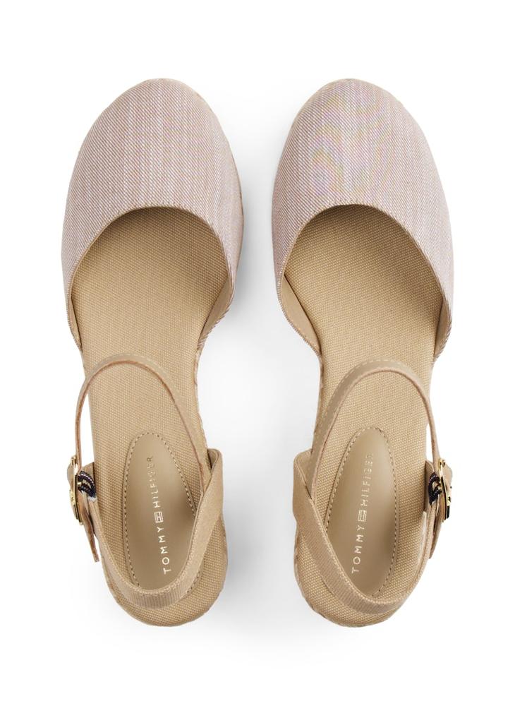 TOMMY HILFIGER CHAMBRAY MID WEDGE ESPADRILLES  - Image 5