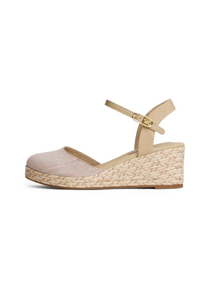 TOMMY HILFIGER CHAMBRAY MID WEDGE ESPADRILLES  - Image 2