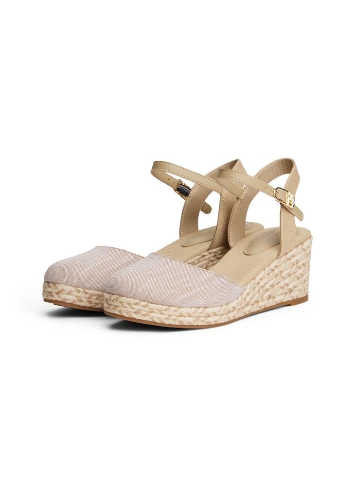TOMMY HILFIGER CHAMBRAY MID WEDGE ESPADRILLES  - Image 4