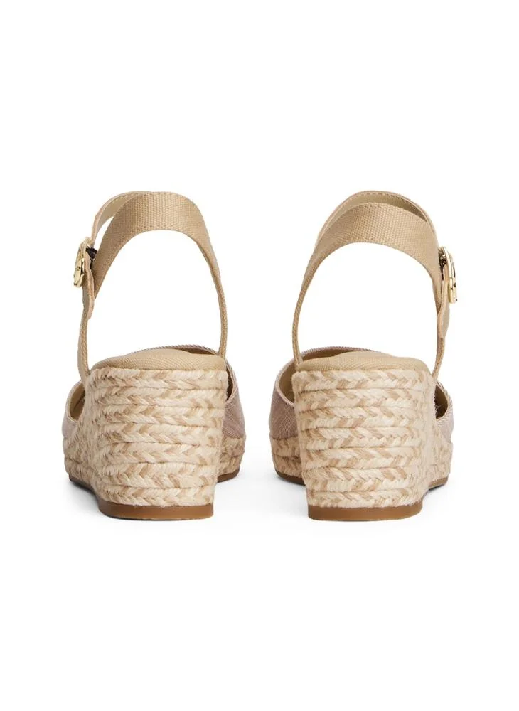 TOMMY HILFIGER CHAMBRAY MID WEDGE ESPADRILLES
