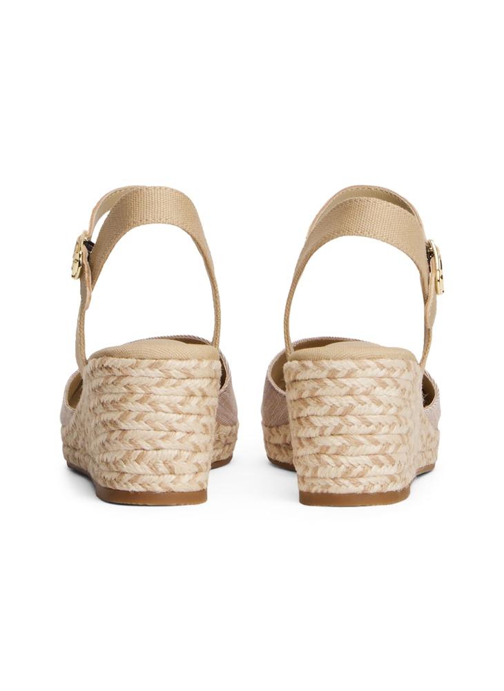 TOMMY HILFIGER CHAMBRAY MID WEDGE ESPADRILLES  - Image 3