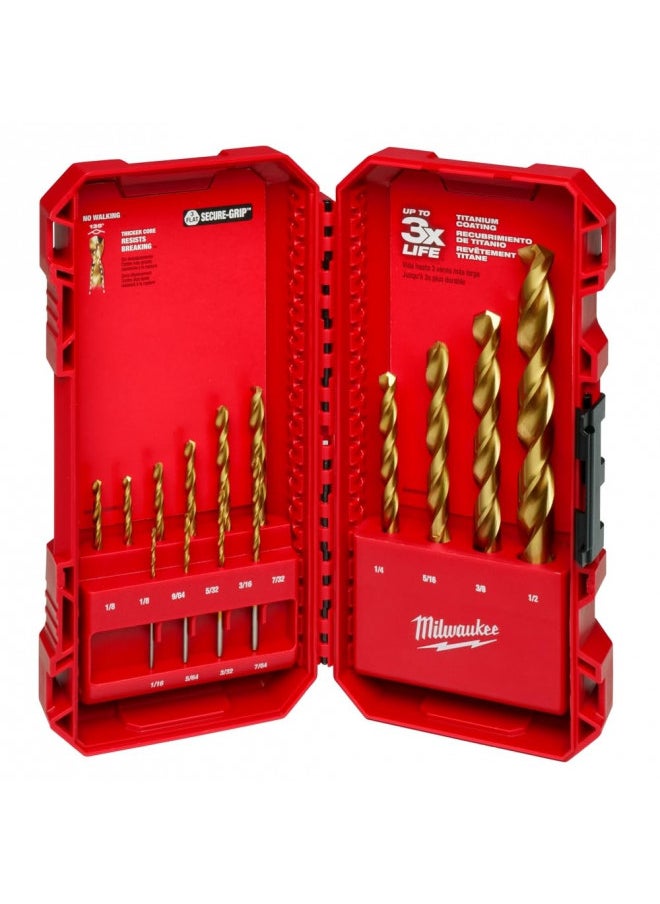 Milwaukee Milwaukee 48-89-0011 14 Piece Titanium Drill Bit Set  - Image 1