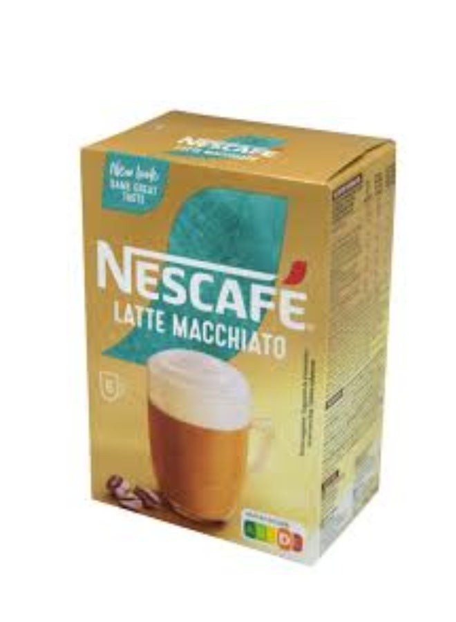 Latte Macchiato Instant Coffee Mix Rich Creamy Taste Easy to Prepare 8 Servings 8 ServingsCount Pack of 8