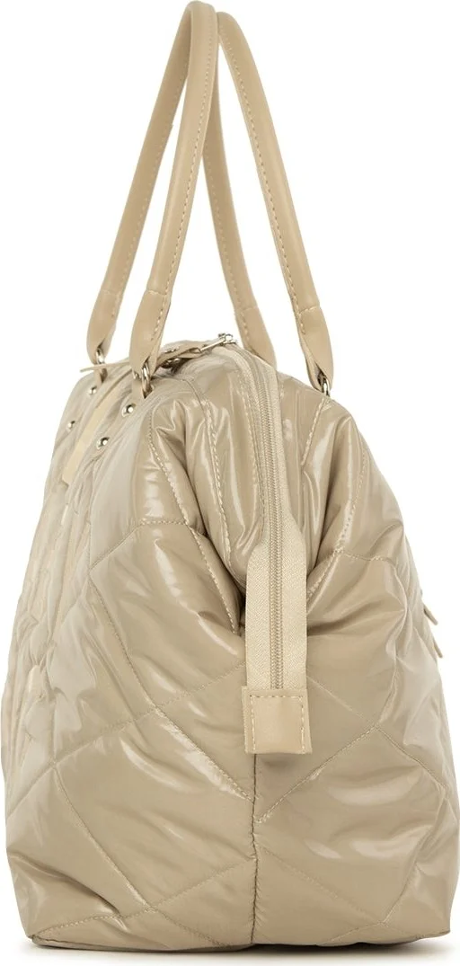 Bagmori Mink Baby Bag Embroidered Puff Inflatable Mother Baby Care Bag