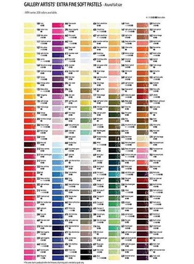 Mungyo Gallery Soft Pastels Cardboard Box Set of 30 - Assorted Colors - Image 4