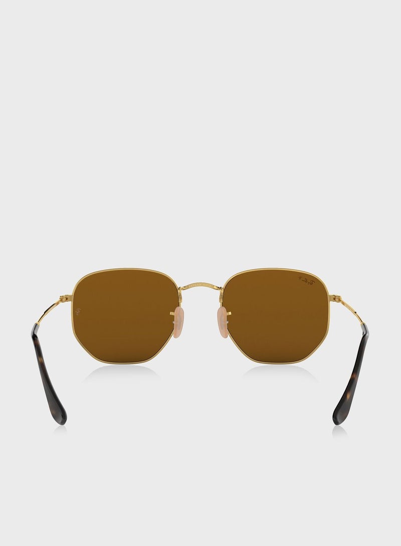 راي بان نظارة شمسية سداسية - Image 3