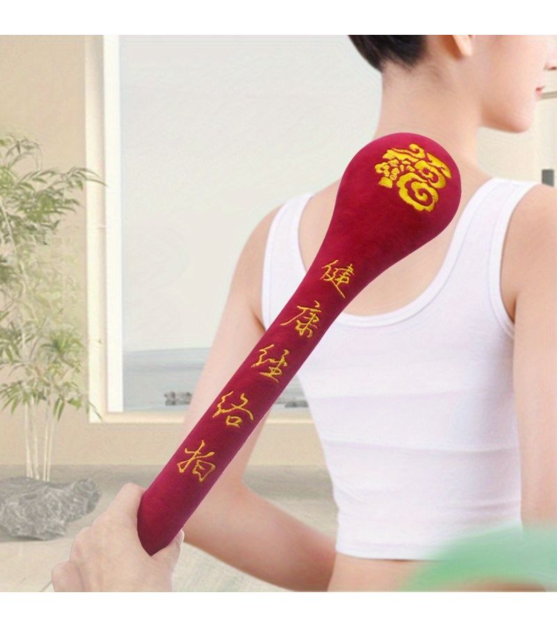 The Meridian Hammer Extended For Shoulder And Neck Massage Fu Zi Design Perfect For Elders Back To Th - Image 1