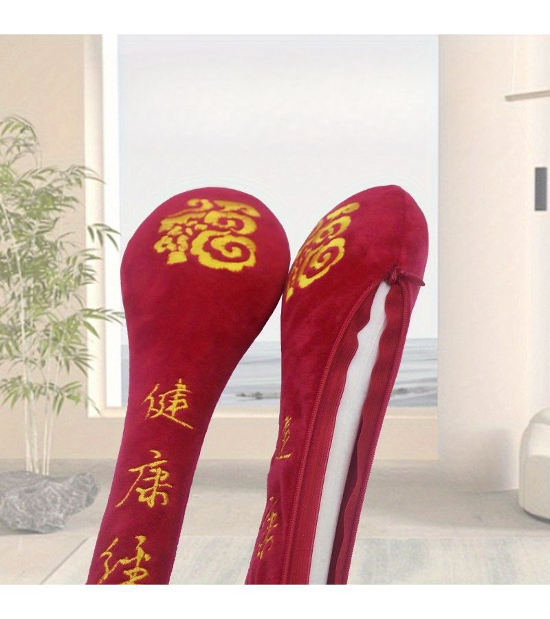 The Meridian Hammer Extended For Shoulder And Neck Massage Fu Zi Design Perfect For Elders Back To Th - Image 4