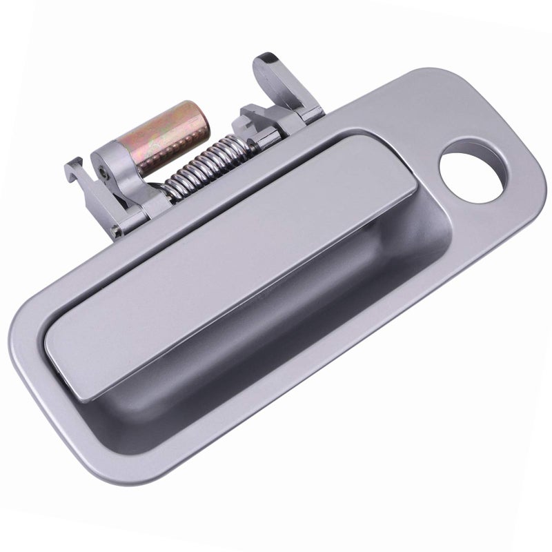 NPAUTO Front Left Driver Side Exterior Outside Door Handle Replacement for Toyota Camry 1997 1998 1999 2000 2001 Silver 79426