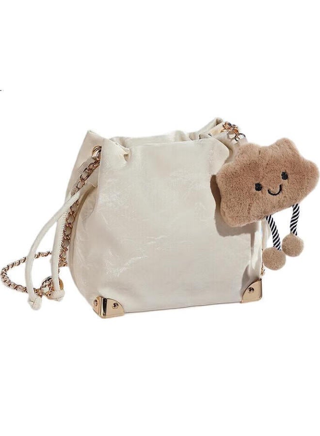 Scarecrow Handbag For Women 2025, Light Luxury Cowhide Shoulder Crossbody Bag, Birthday Gift For Girlfriend Or Wife On Qixi Festival Or Valentine'S Day - Image 1