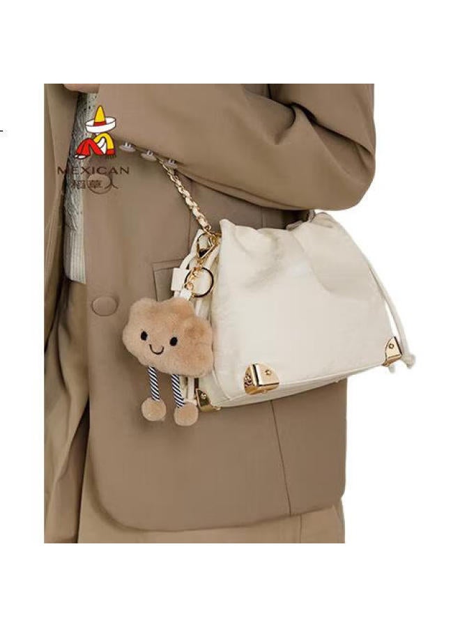 Scarecrow Handbag For Women 2025, Light Luxury Cowhide Shoulder Crossbody Bag, Birthday Gift For Girlfriend Or Wife On Qixi Festival Or Valentine'S Day - Image 3