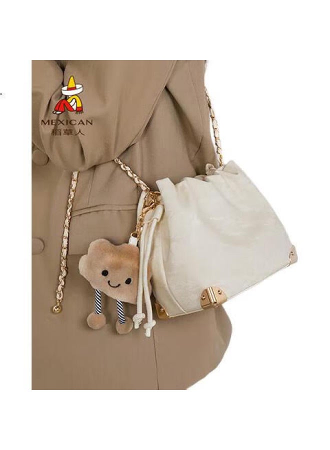 Scarecrow Handbag For Women 2025, Light Luxury Cowhide Shoulder Crossbody Bag, Birthday Gift For Girlfriend Or Wife On Qixi Festival Or Valentine'S Day - Image 2