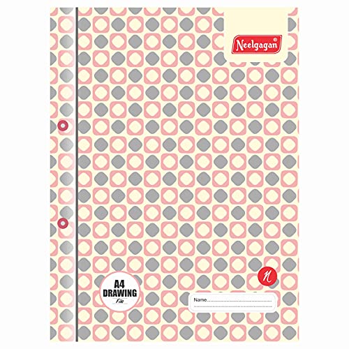 Neelgagan Drawing File A4, (22cm X 31cm), (Thread File), Printed,- Pack of 6 - Image 2