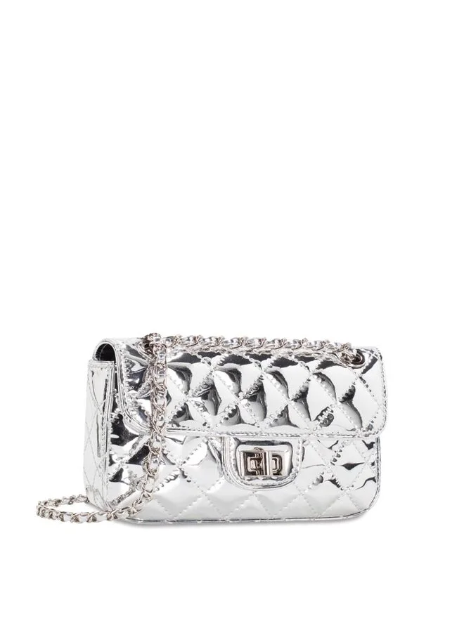 Vincci Quilted Chain Detailed Shoulder Bag