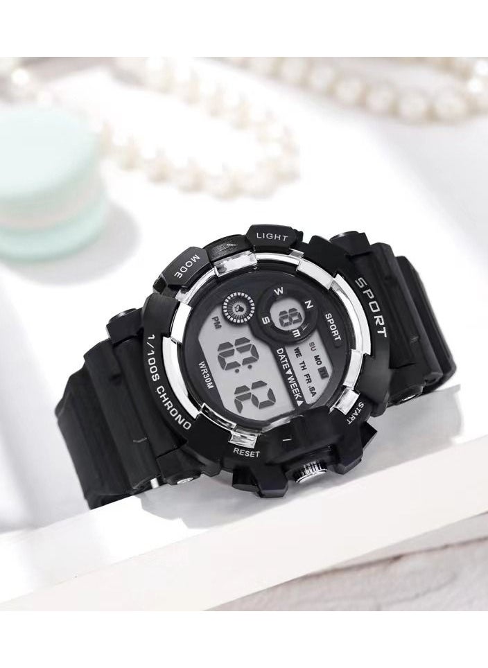 Generic - Sports Electronic Watch Date Display Unisex Digital Kids Watch - Image 1