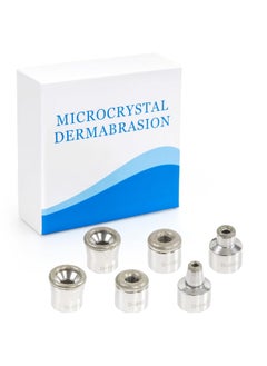 Diamond Microdermabrasion Tips 6 PCS Dermabrasion Replacement Tips Professional Microdermabrasion Accessories for Microdermabrasion Tool