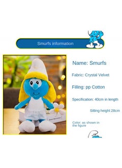 Y&D Smurfs Plush Toys For Fans Gift Stuffed Figure Doll For Kids And Adults Great Birthday Stuffers For Boys And Girls  - Image 2