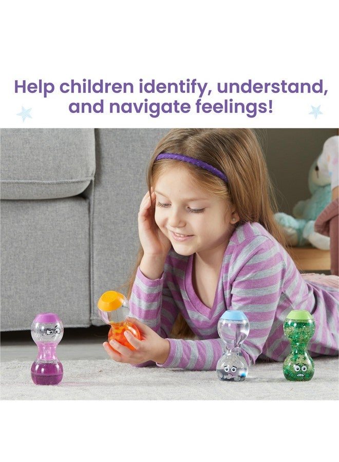 hand2mind hand2mind Express Your Feelings Sensory Bottles- Secondary Emotions, Toddler Sensory Toys, Quiet Fidget Toys, Play Therapy Toys, Calm Down Corner Supplies, Calming Corner, Social Emotional Learning - Image 4