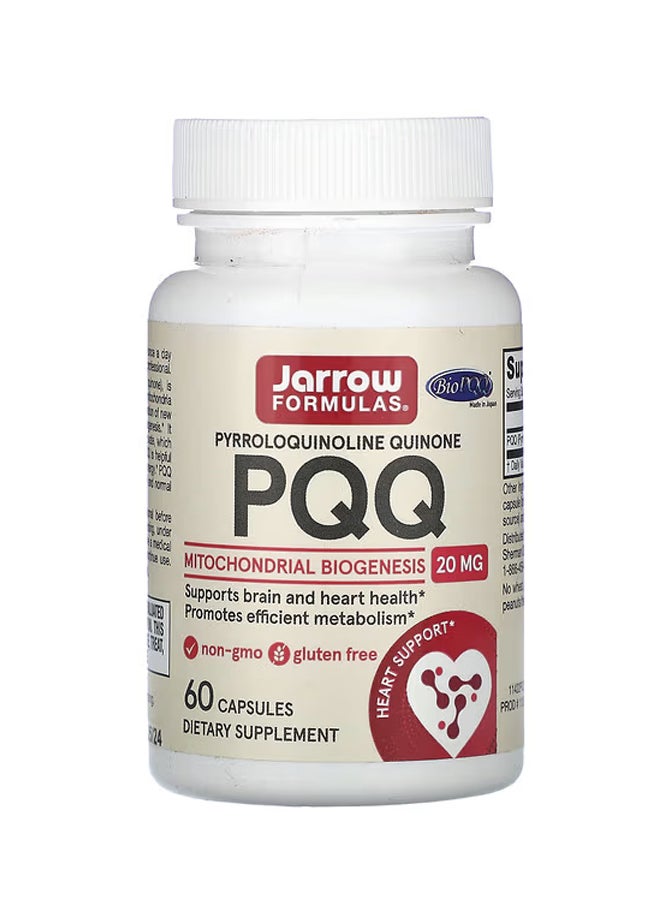 جارو فورملاز يرولوكوينولين كوينون 20 ملجم 60 كبسولة