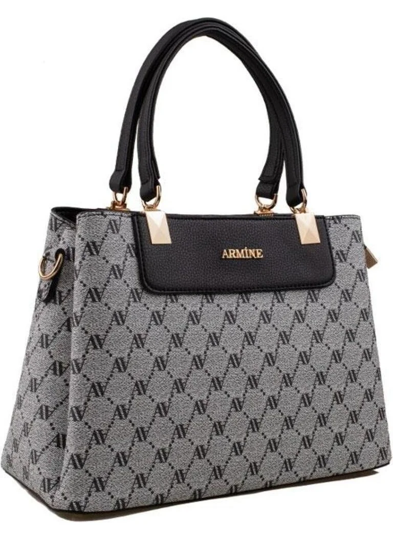 ARMINE 206 Women's Bag Gray Dotted