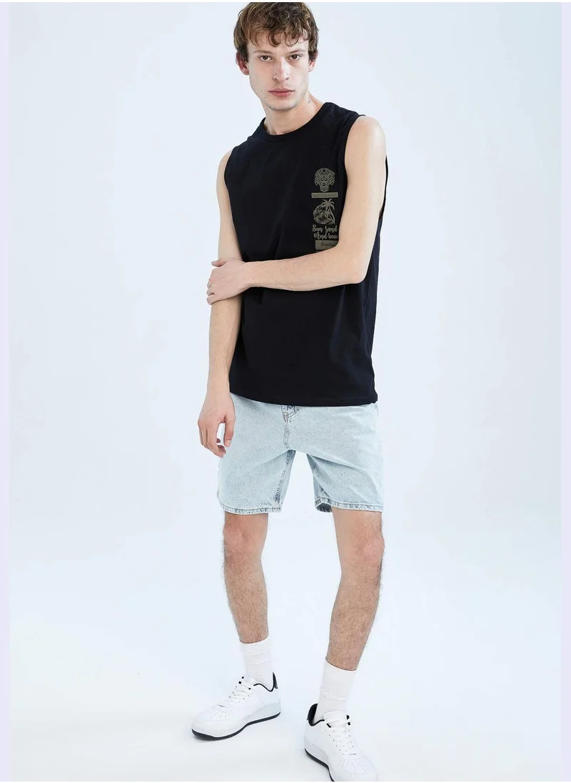 DeFacto Regular Fit Vest Top with Print