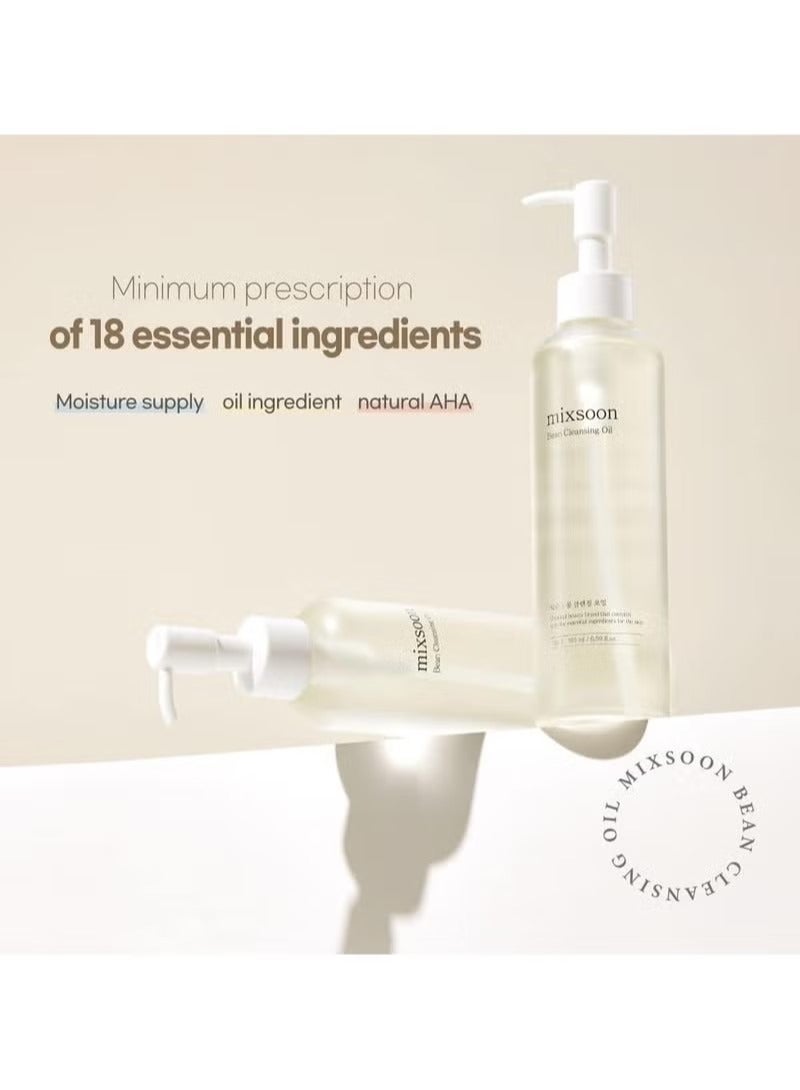 mixsoon Bean Cleansing Oil 6.59 fl oz / 195ml Korea Glass Skin Care - Image 2
