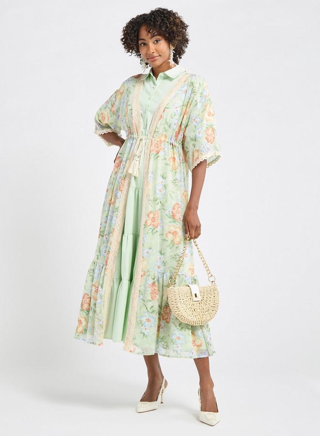 Splash FAV Floral Print Maxi Dress - Image 2