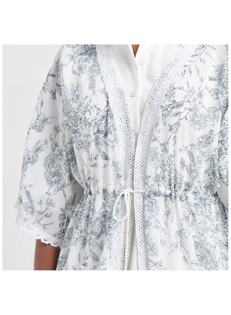 Splash FAV Floral Print Maxi Dress