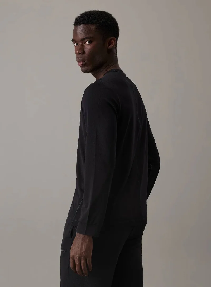 CALVIN KLEIN Long Sleeve Gym T-shirt