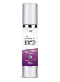 BIOLABS PRO BIOLABS PRO Natural Bio-identical Bi-EST 2.5 Cream For Women, Three Month Supply (3.6 oz - Unscented)c 