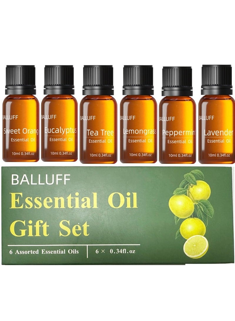6-PCS Premium Aromatherapy Essential Oil Set, Plant Extract 10ml*6 - Image 2