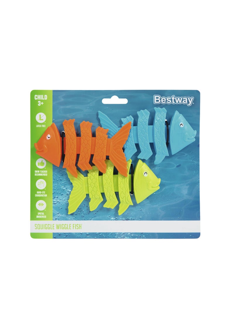 Bestway® Squiggle Wiggle Fish Dive Toys 26-26029 - Image 1