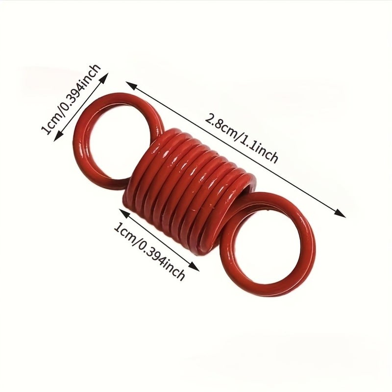 30pcs Multicolor Spring Connectors Extended Compression Clips for Crafts - Image 4