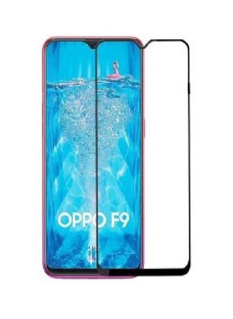 ماركة غير محددة - اسكرينه زجاجيه كامله 5 دي للموبايل OPPO F9 - Image 1