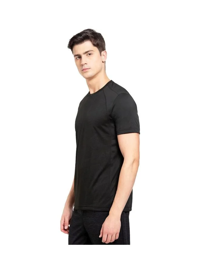 Jockey BLACK Men Round Neck T Shirt for Men | Best Price UAE