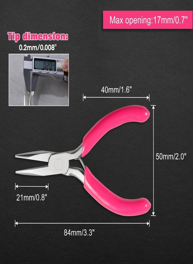 LEONTOOL Mini Long Nose Pliers - 3 Inch Chain Nose Pliers for Jewelry Making, Bending, Clamping, Winding - Image 5