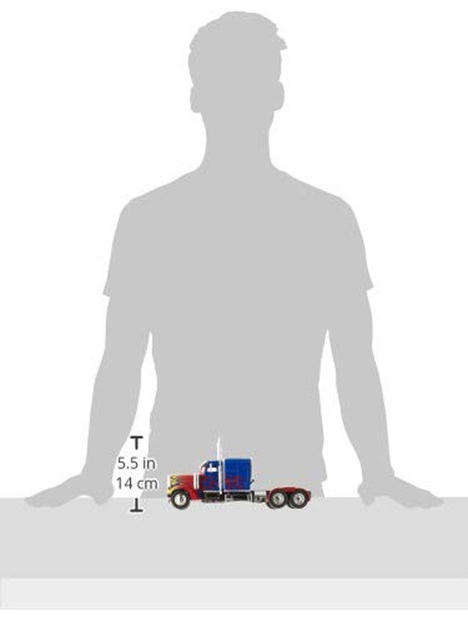 Jada Optimus Prime Truck with Robot on Chassis from Transformers Movie Hollywood Rides Series Diecast Model 30446 - Image 3