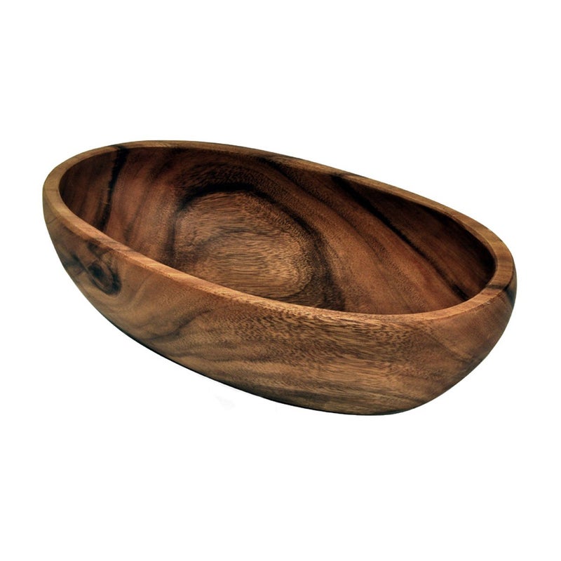 PACIFIC MERCHANTS Pacific Merchants Trading Acaciaware 15-Inch Oval Bowl  - Image 1