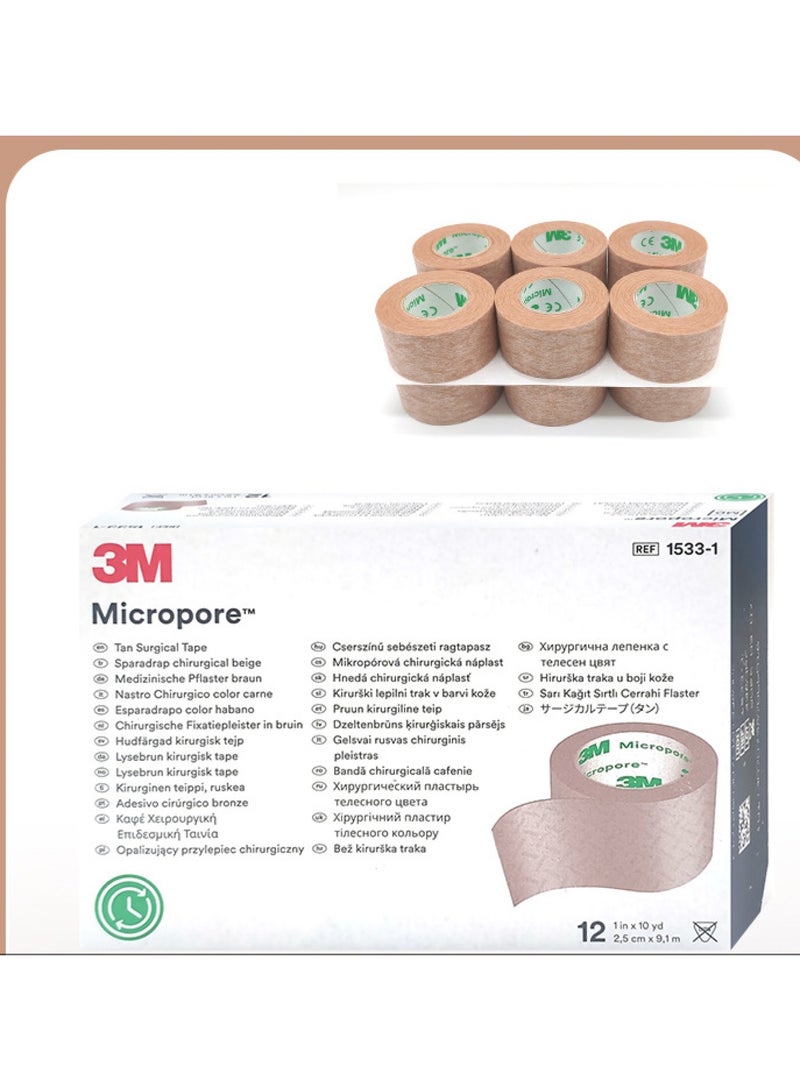 ثري ام 12 قطعة من رقعة الأنف Micro Pore 3M - Image 2