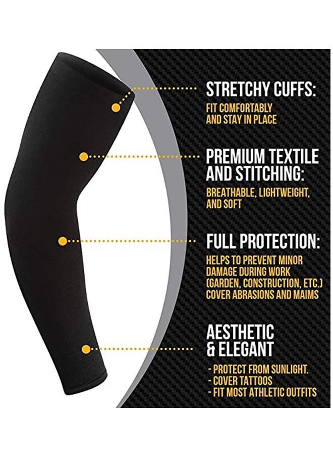 Umiwin Pair of Long Gloves Scar Covering Arm Sleeve Ice Silk Sunscreen Arm Sleeve Sunscreen UV Protection  - Image 2